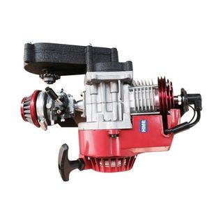 HMParts Tuning Motor Mini Cross Dirt Bike Mini Quad 2-Takt Big Bore rot TOP