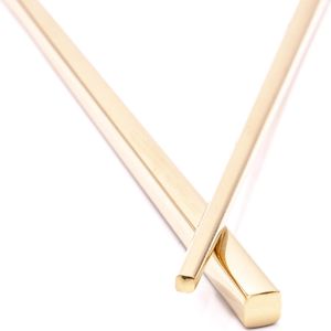 1 Paar Edelstahl-Essstäbchen Mit Gravur – Spülmaschinenfest, 23,5 Cm, Aus 304er Edelstahl