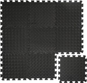 Podložka pod puzzle čierna 9 podložiek 30x30x1cm každá