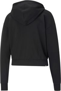 PUMA Damen ESS+ Embroidered Cropped Hoodie TR Sweatshirt Langarm, Größe:M / 38, Farbe:Schwarz (Puma Black)