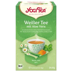 Yogi Tea Weißer Tee mit Aloe Vera-- 30,6g