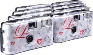 8x 1A PHOTO PORST Einwegkamera Hochzeit Liebe