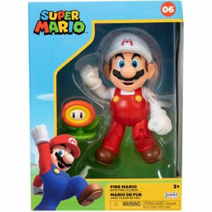 Figur - JAKKS PACIFIC - Super Mario Bros: Fire Mario - 10 cm