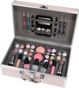 Schminkkoffer Eye Catcher Set Alu Profi-Qualität 42 teilig