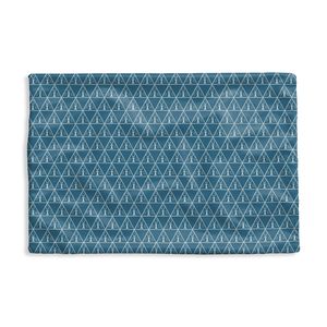 MuchoWow® Kissenbezug - 50x30 - Kissen hülle - Muster - Boho - Blau - Dekokissen Bezug - Kissenbezüge - Dekoration - schlafzimmer
