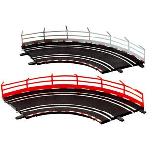 Carrera GO!!! Fangzaun 5 Stück weiß / 5 Stück rot, 1Set Carrera GO!!! Fangzaun 5 Stück weiß / 5 Stück rot, 1Set