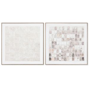 Picture Home ESPRIT abstract Urban 82,2 x 4,5 x 82,2 cm (2 sztuki)