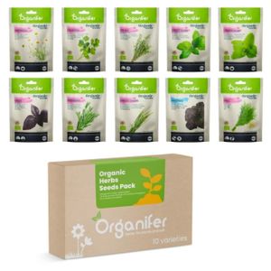 Biologisches Kräutersaatgutpaket – 10 Arten