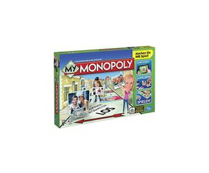 Hasbro Gaming A8595 My Monopoly Brettspiel Strategie personalisiertes Spiel Familienspiel