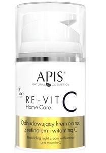 Apis Re-Vit C Home Care Odbudowujący krem na noc z retinolem i witaminą C, 50ml