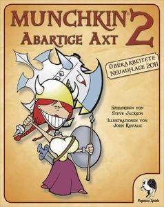 Munchkin 2. Abartige Axt. Kartenspiel