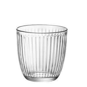 Bormioli Rocco 5.80500 Line Wasserglas Line 290 ml, H: 8,5 cm, ø 8,5 cm, Glas, klar, klar (6 Stück)