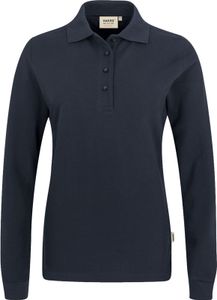 HAKRO Damen Longsleeve-Poloshirt Mikralinar® 215, tinte, S