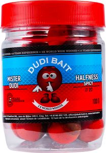 Dudi Bait Mister Dudi Hook Balls Pepper Halves 20mm 100g