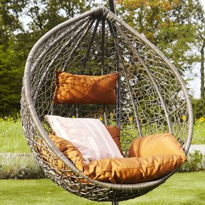 HOME DELUXE - Polyrattan Hängesessel CIELO - nur Kissen HOME DELUXE - Polyrattan Hängesessel CIELO - nur Kissen