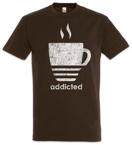 Urban Backwoods Coffee Addicted T-Shirt, Größe:2XL