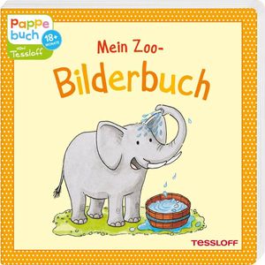 Mein Zoo-Bilderbuch - Ein Pappebuch mit lustigen Reimen - Bilderbuch ab 18 Monate