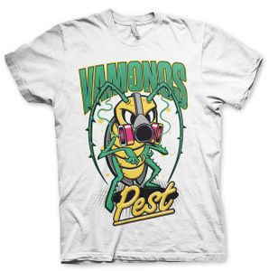 Breaking Bad - Vamanos Pest Bug T-Shirt - Large - White