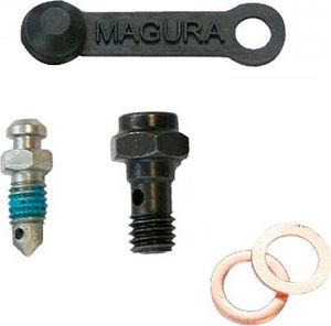 Magura Hymec 0722136 Bremsflüssigkeitsentlüfter Golden  Golden One Size