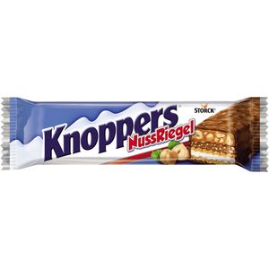 Knoppers Nussriegel 016042 40g 24 St./Pack. Knoppers Schokoriegel 24 x 40 g/Pack.