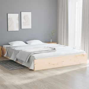 Schlafzimmermöbel - ELEGANTE - Bettrahmen - Massivholzbett für 120x200 cm Matratze&81448