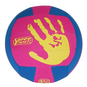 Best Sporting Neopren Beach-Volleyball, orange, gelb oder pink, Farbe:pink/blau