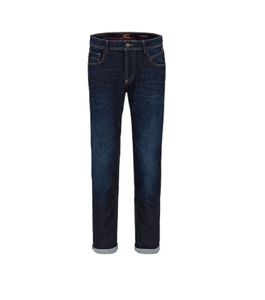 Camel Active Herren Straight Leg Jeans Hose 5-Pocket Houston dark blue W36/L36