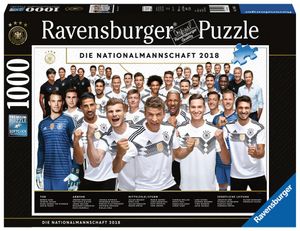 Ravensburger 19856 - Weltmeisterschaft 2018, Die Nationalmannschaft, Puzzle, 1000 Teile 400555619856