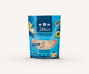 3Bears Porridge Fruchtige Kokosnuss – 400g