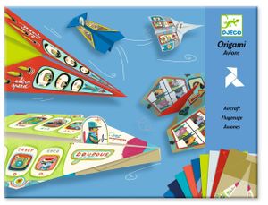 Flugzeuge Bastelspiel Origami von Djeco