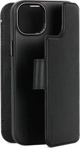 Decoded abnehmbare Brieftasche aus Leder fr iPhone 15 Pro Max, kompatibel mit MagSafe, Schwarz