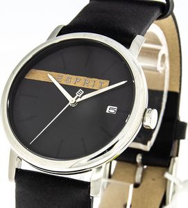 ESPRIT Herrenuhr Timber Grey Black ES1G047L0035 ESPRIT Herrenuhr Timber Grey Black ES1G047L0035