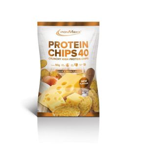 Ironmaxx Protein Chips 40- 50 g Cheese& Onion Flavour