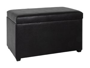 Haku Sitztruhe, schwarz - Maße: 65 cm x 40 cm x 42 cm; 30586
