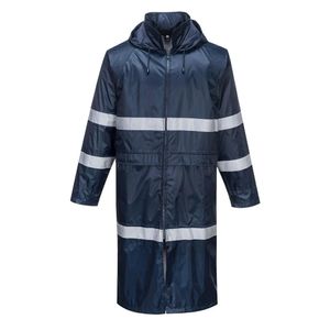 Portwest - "Classic Iona" Regenmantel für Herren PW1121 (3XL) (Marineblau)