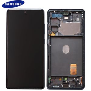 Original Samsung Galaxy S20 FE 5G G781B LCD Display Touch Screen Glas AMOLED Digitizer Bildschirm (Service Pack) Schwarz GH82-24214A / GH82-24215A