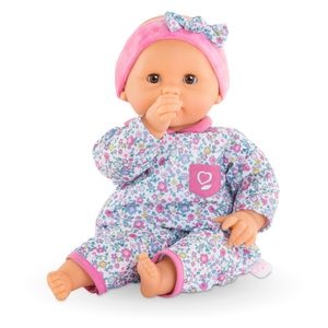 Corolle Mon Premier Poupée Calin Capucine – 30 cm Babypuppe mit Schlafaugen, Vanilleduft und abnehmbarem Pyjama, ab 18 Monaten
