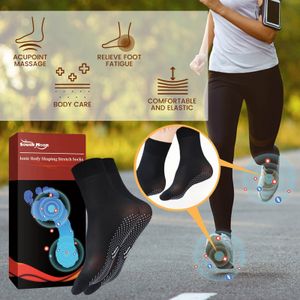 10 Paare Sportsocken Tourmaline Ionic Therapy Socks Elastische Socken atmungsaktiv und rutschfest für Sport Radfahren Fitness Geschenk