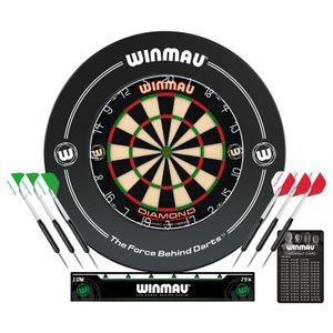 Winmau Dartboard Surround Set Diamond Plus | Dartscheibe Dart Scheibe Darts