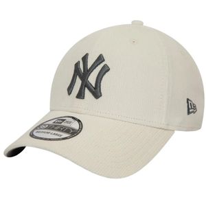 New Era New York Yankees MLB Cord Off White 39THIRTY Stretch Fit Cap, Offwhite - S/M