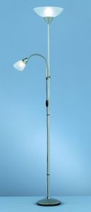 stojacia lampa Erzwo 28 x 180 cm E27 strieborná