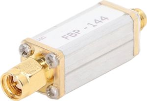 144MHz 2 Meter Bandpass Filter Hliníková zliatina Band Pass Filter s rozhraním SMA 50ohmov