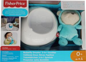 Fisher-Price Medvedík snov (modrý) 2v1 Hudobná skrinka pre bábätká