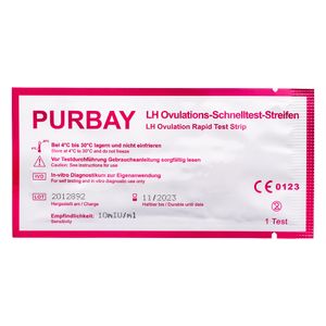 Purbay 20 x Ovulationstest Streifen 10 miu/ml LH Schnelltest