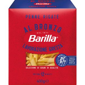 Barilla Penne Rigate Al Bronzo makaron z semoliny z pszenicy durum 400g