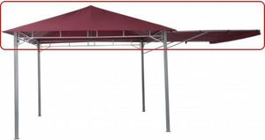 Tepro Pavillon- & Partyzeltbespannung für "Lehua" burgund; 5505BU
