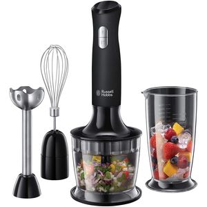 Russell Hobbs 3-in-1 Stabmixer Mattschwarz