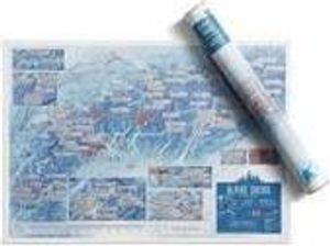 Alpine Skiing Collect and Scratch Print