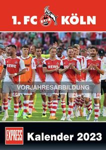 1. FC Köln 2024 - Fußball-Kalender - Express-Fankalender - Wandkalender 29,7 x 42 cm