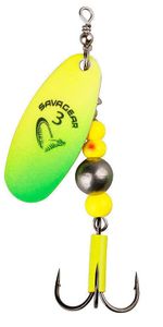 Savage Gear Caviar Spinner Fluo Yellow/Chartreuse 9,5 g Błystka